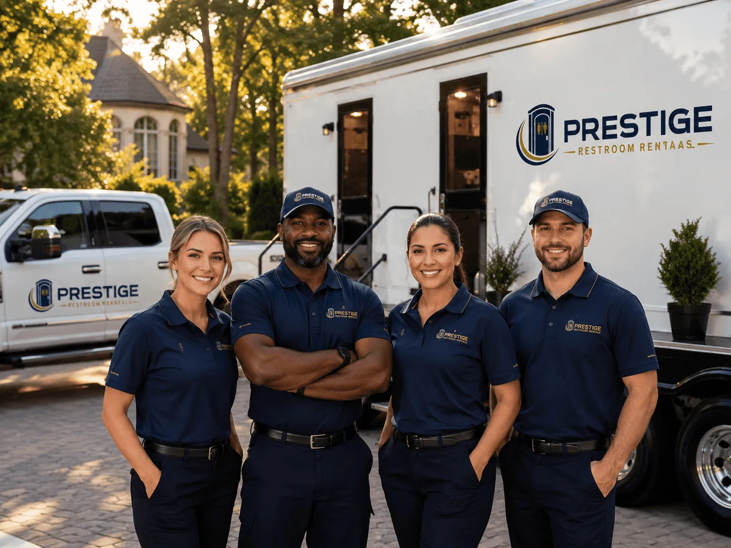 Trusted Luxury Portable Restrooms company in Dunfermline, IL